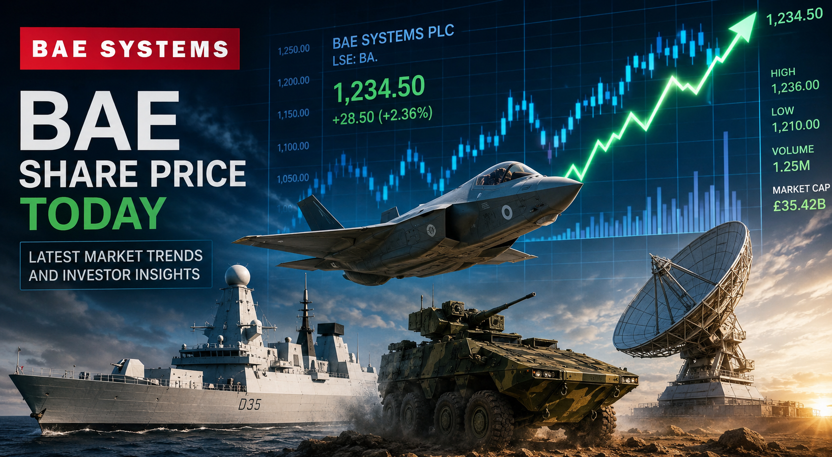 bae share price