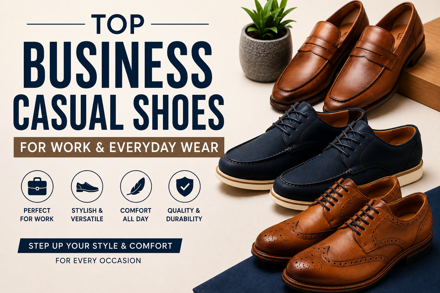 business casual shoes