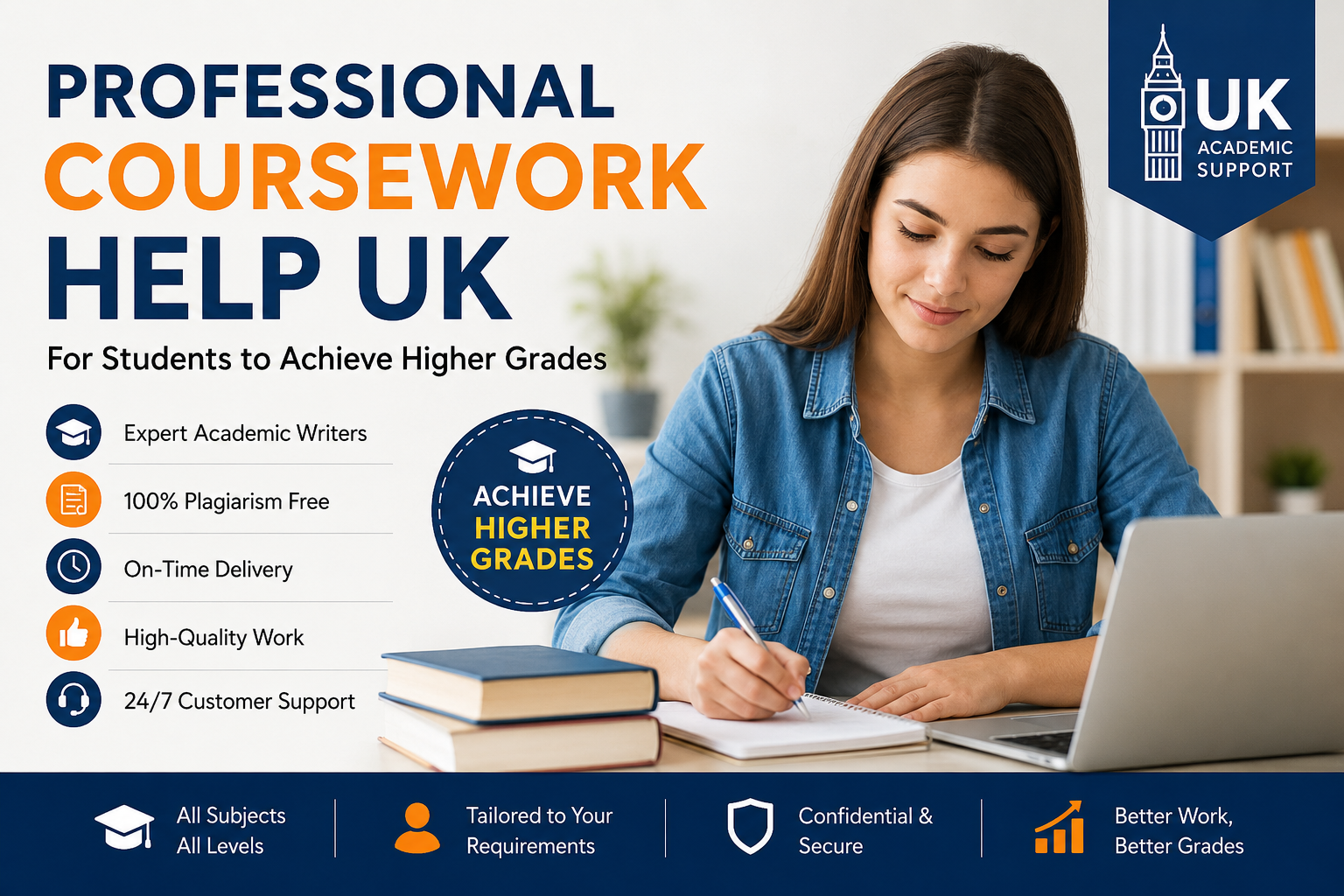 Professional Coursework Help UK for Students to Achieve Higher Grades