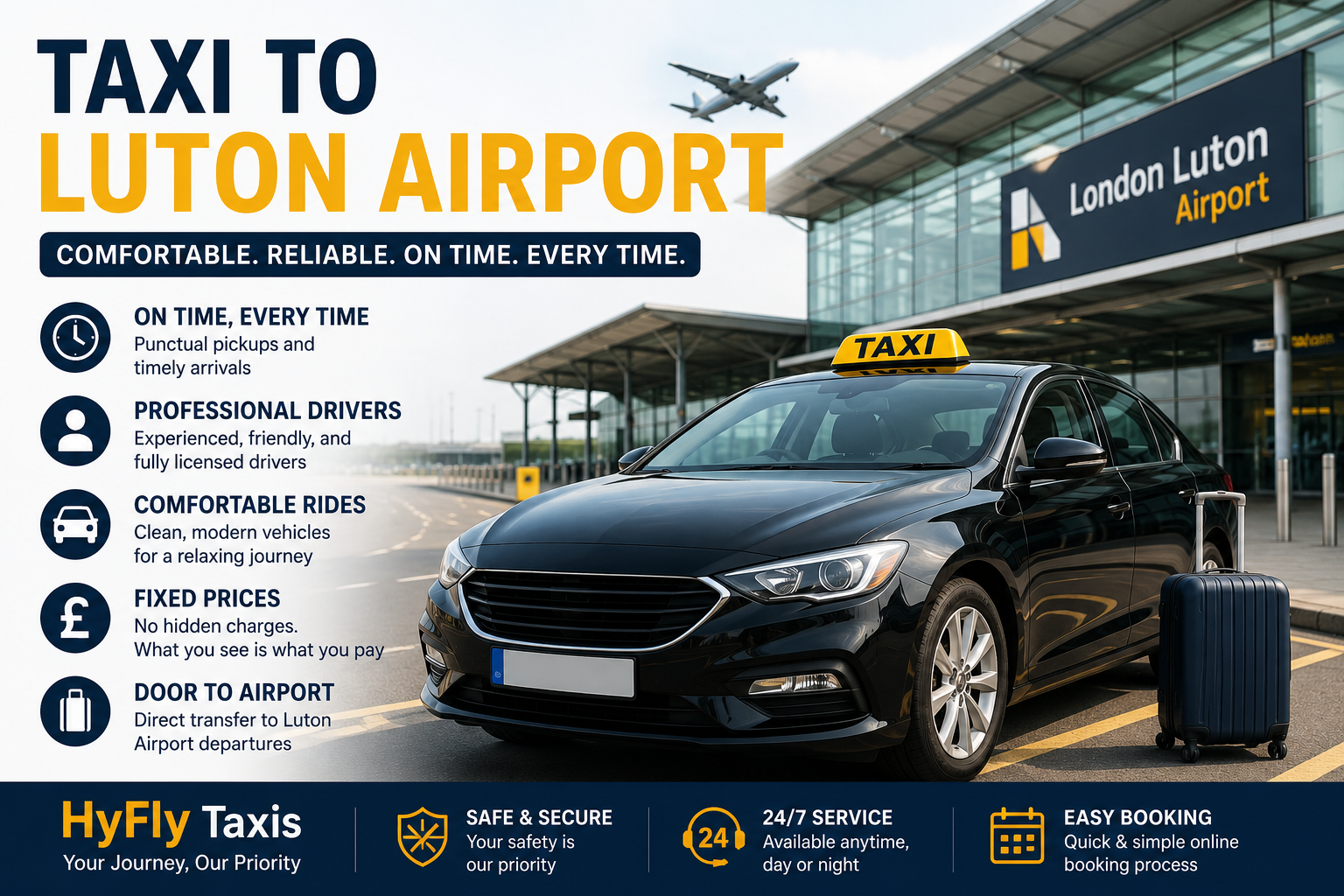 taxi to luton airport